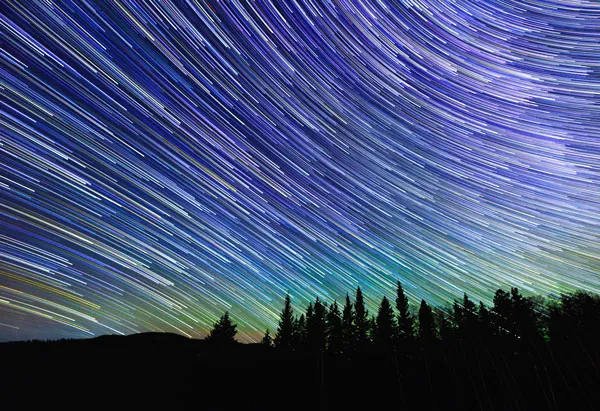 Star Trails 5 purps