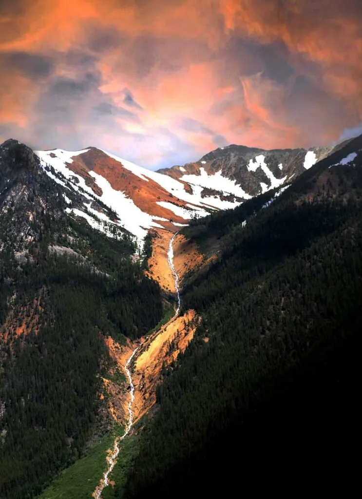 water falling