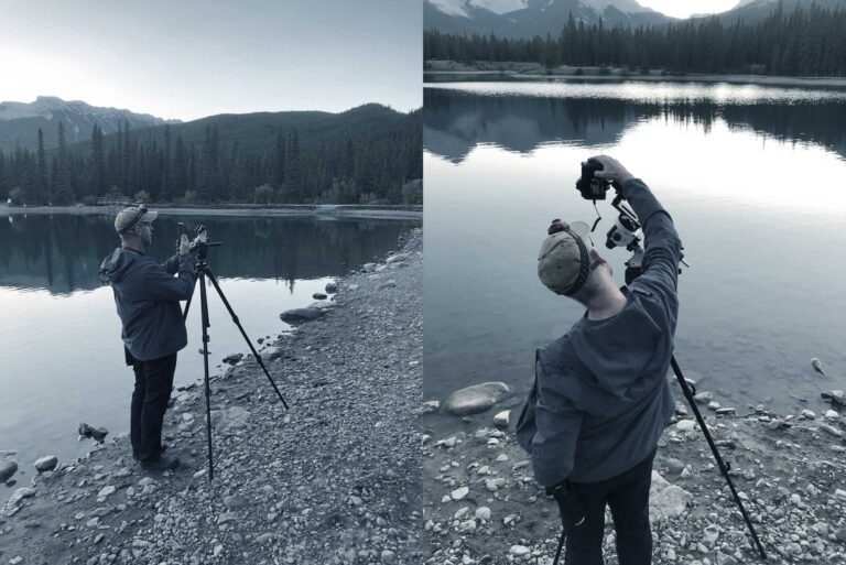 setting up the star tracker