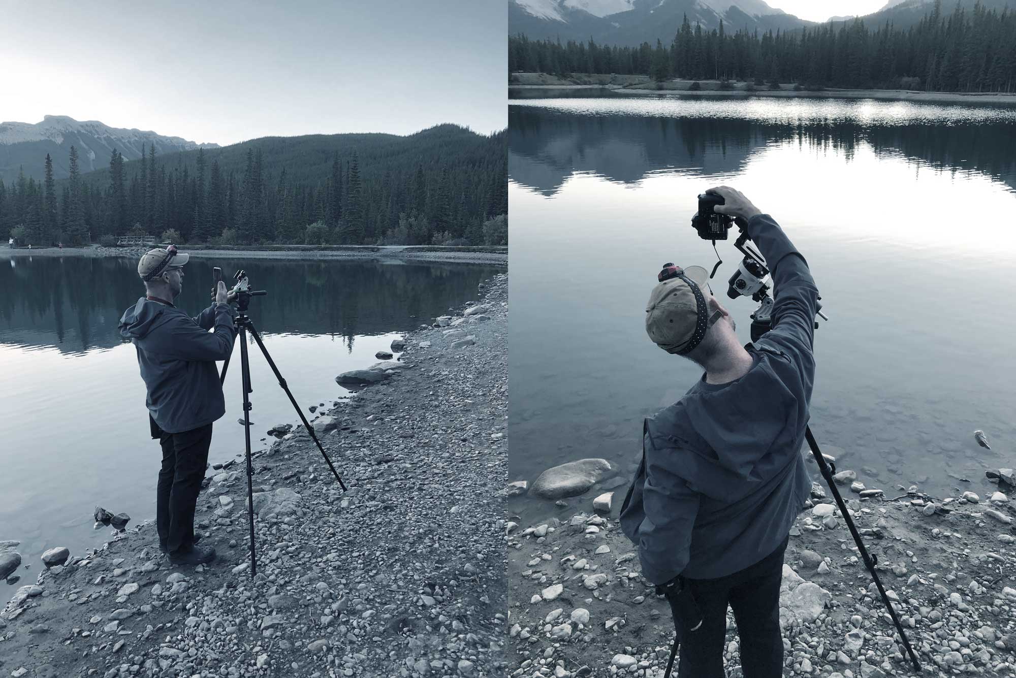 setting up the star tracker