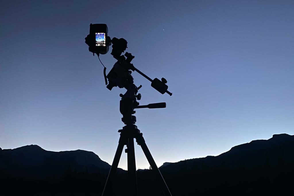 Interview with a Night Sky Photographer 11 star-tracker-on-tripod