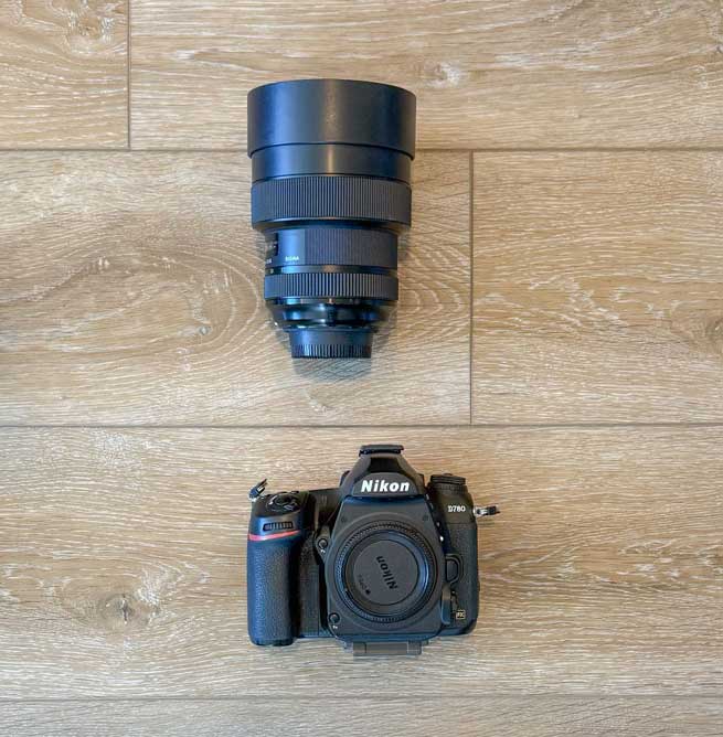 Interview with a Night Sky Photographer 16 D780 & lens