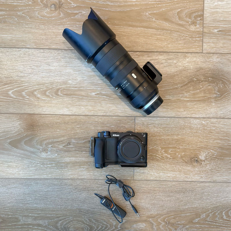 Zr + 70-200mm Setup