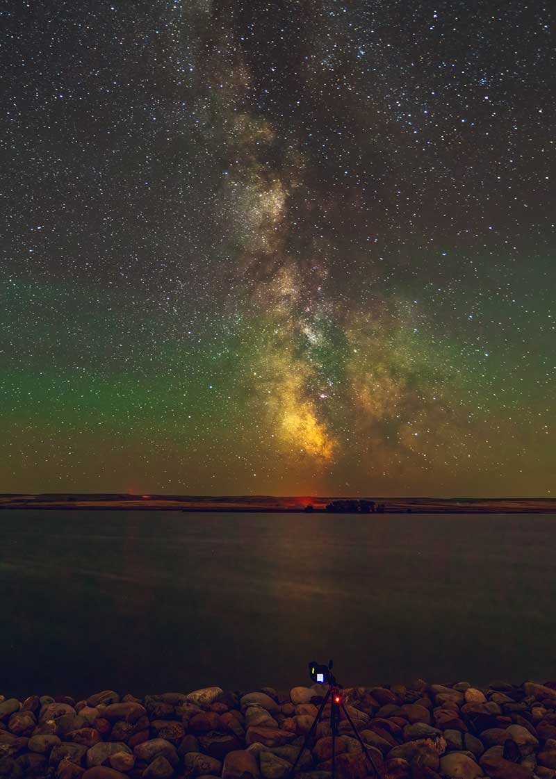 Milk River reservoir